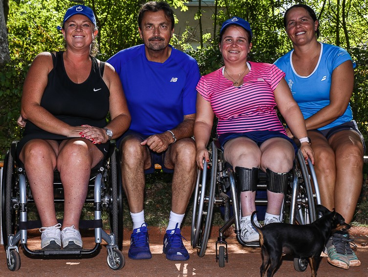 Luxembourg - Handicap International - tennis en fauteuil