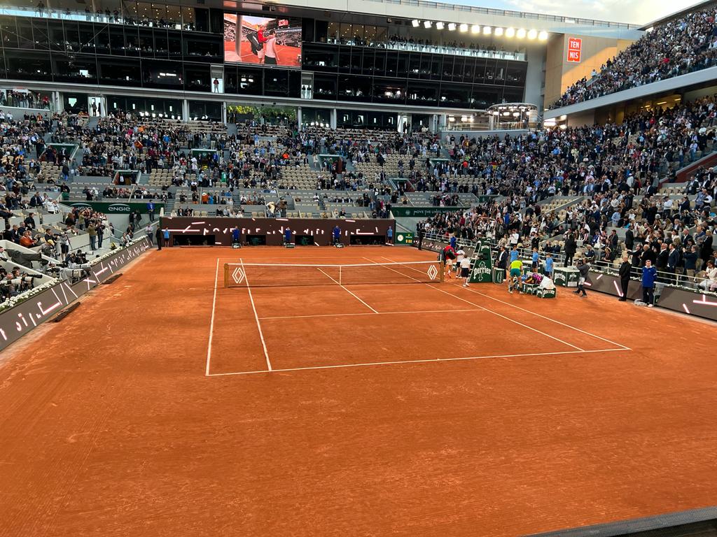 France - Roland-Garros - Tennis - coulisses