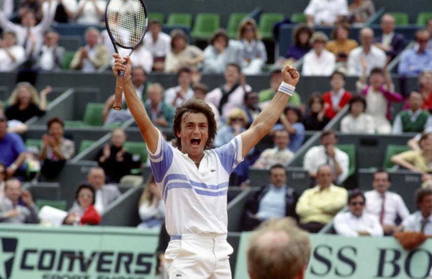 Career - sport - tennis - Henri Leconte